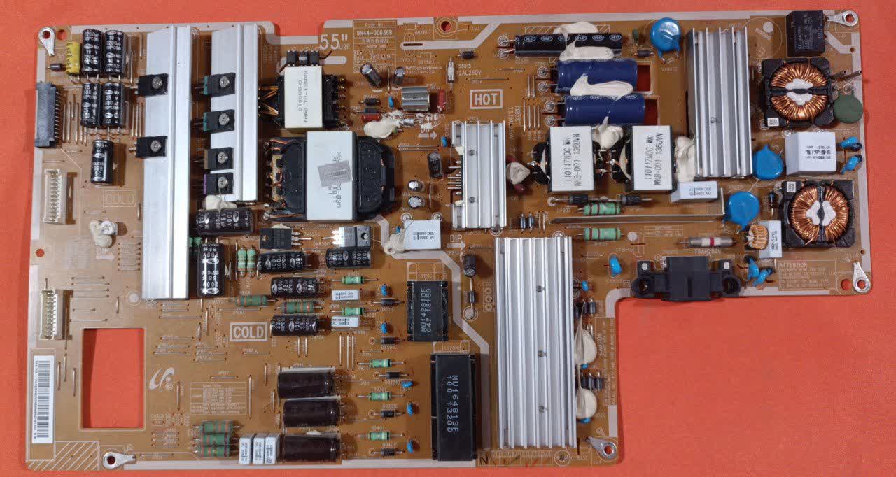 برد تغذیه آکبند سامسونگ مدل UA55F88880
