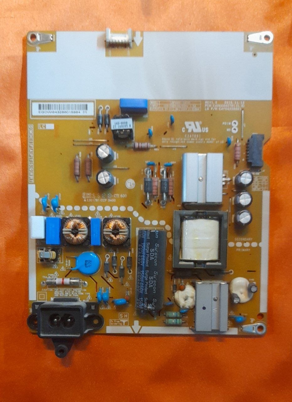 برد تغذیه ال جی مدل 49LH541V