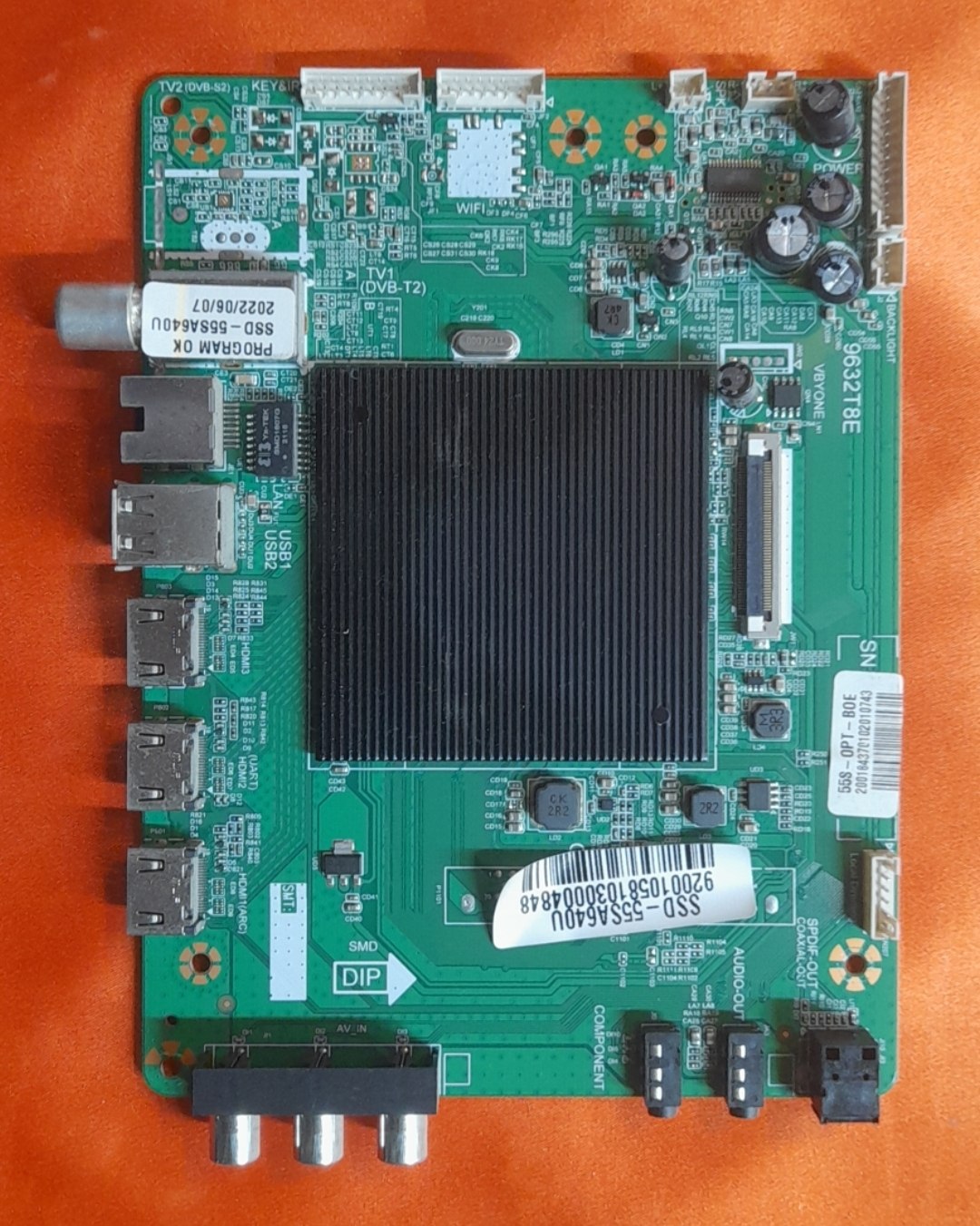 برد مین اسنوا مدل SSD-55SA640U