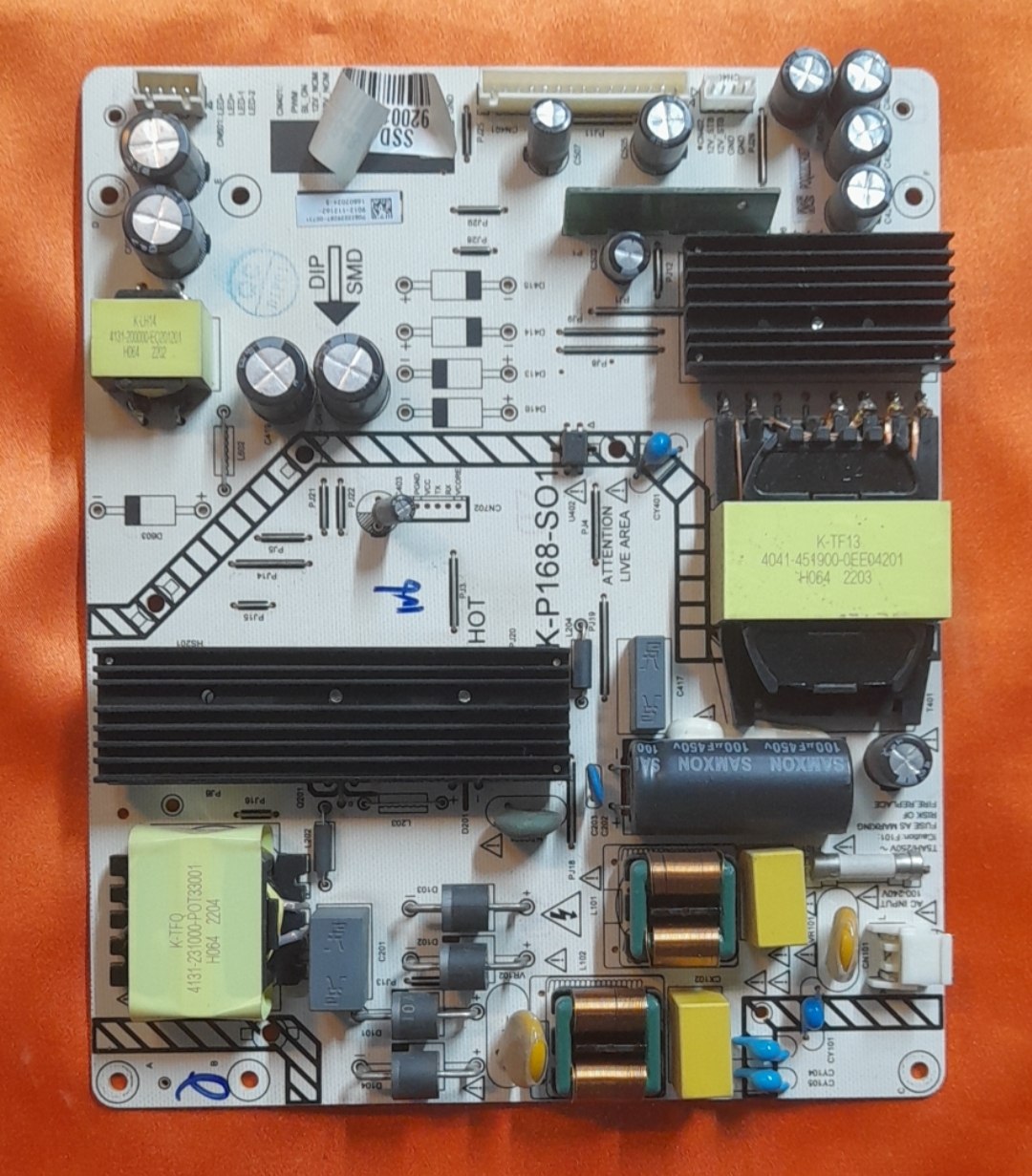 برد تغذیه اسنوا مدل SSD-55SA640U